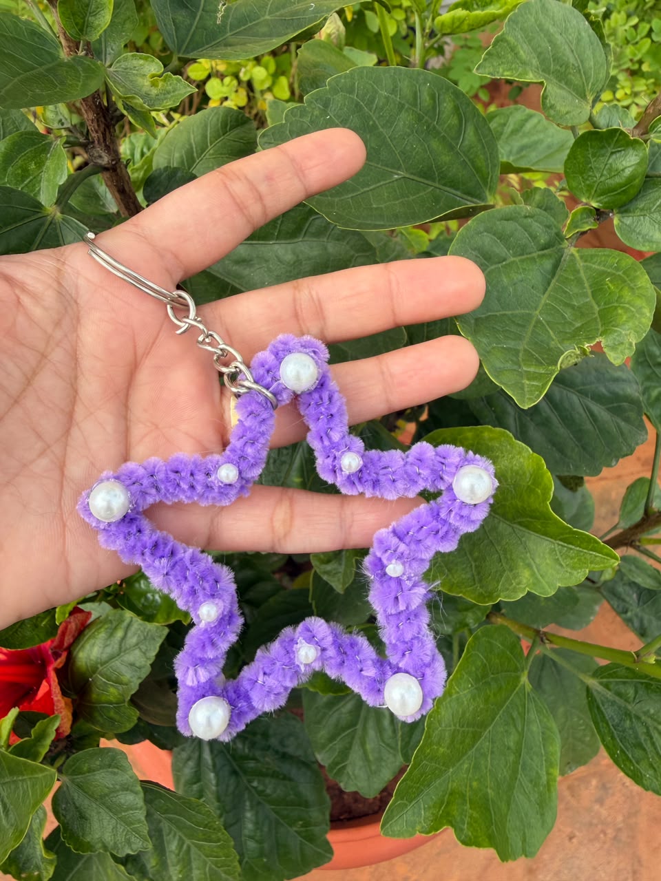 ⭐ Handmade Star Keychain – Cute Star Bag Charm